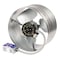 Gaf Master Flow 1600 CFM Silver Electric Powered Gable Mount Electric Attic Fan EGV6HT - alternate 2